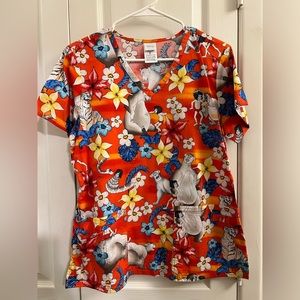 Disney Jungle Book Scrub Top - M